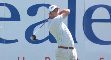 Alfredo García-Heredia líder en solitario en el PGA de Catalunya