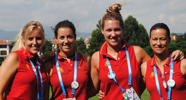 El equipo femenino español acaba cuarto su participación