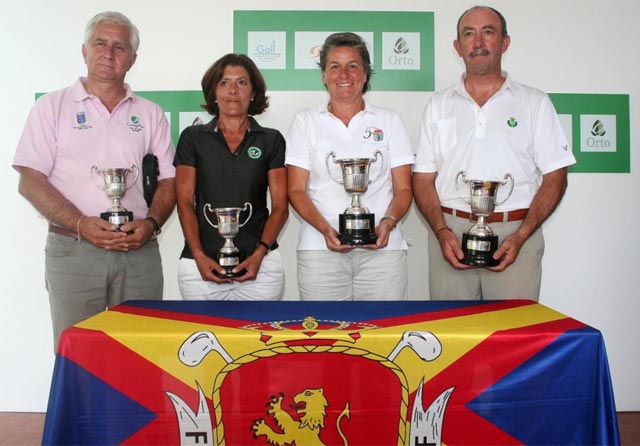 La Coruña coronó a los reyes del Pitch & Putt Senior