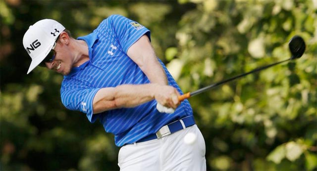 Hunter Mahan sale de caza en el Congressional