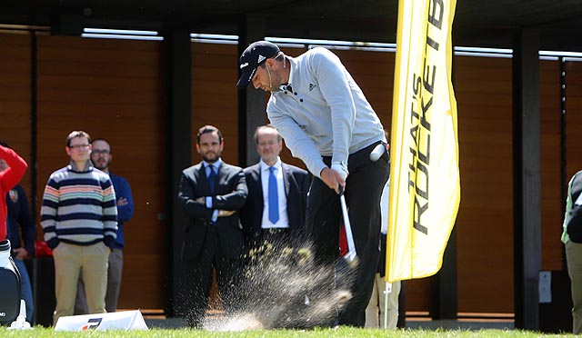 Sergio García inaugura TaylorMade Performance Lab en Golf Santander