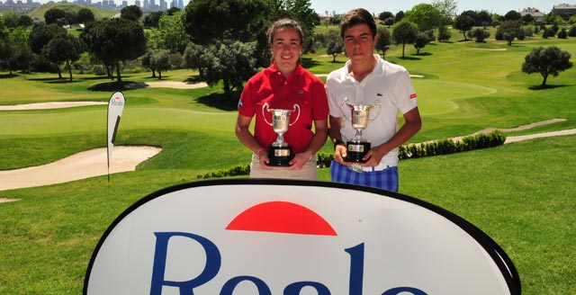 Alejandro del Rey y Covadonga Sanjuán, campeones de España