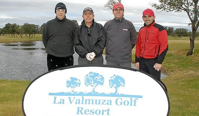 Ni el frío frena la pasión por el golf en Salamanca