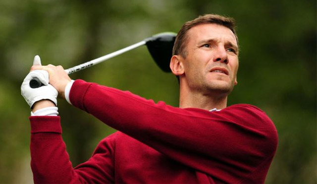 Shevchenko quiere estar en Río 2016... ¡¡como jugador de golf!!