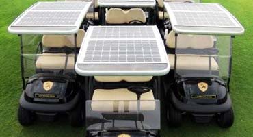 Primer campo español con buggies de techos solares