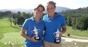 Fátima Fernández y Belén García  Campeonas de Dobles de Galicia