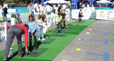 Madrid se llenó de golf