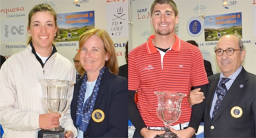 Noel Grau y Silvia Bañón, Campeones Sub 25 de la Comunidad Valenciana