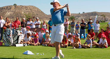 Miguel Ángel Jimenez inaugura su Escuela en  Alicante