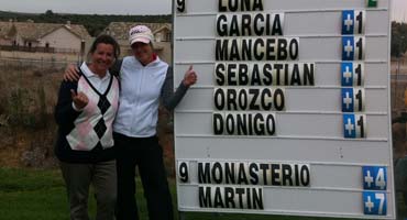 Manolo Moreno y María Monasterio lideran la Final en Layos