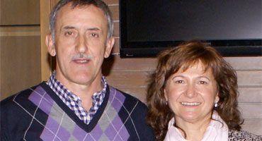 Julio Moya y Aurora Montilla, Campeones en el Senior Mixto