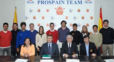 Catorce profesionales de gran proyección integran el Programa Pro Spain Team 2012