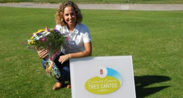 Itziar Elguezabal madrina del circuito del C.C de Tres Cantos Golf